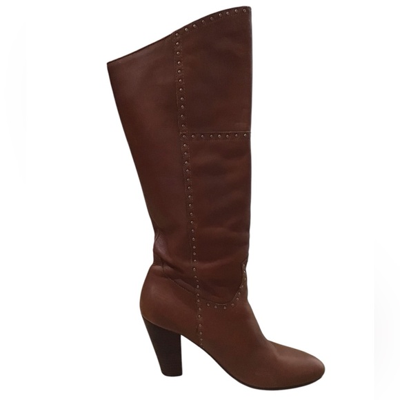 Nicole By Nicole Miller Ageless Fringed Leather Boots Size 9M - Picture 6 of 11